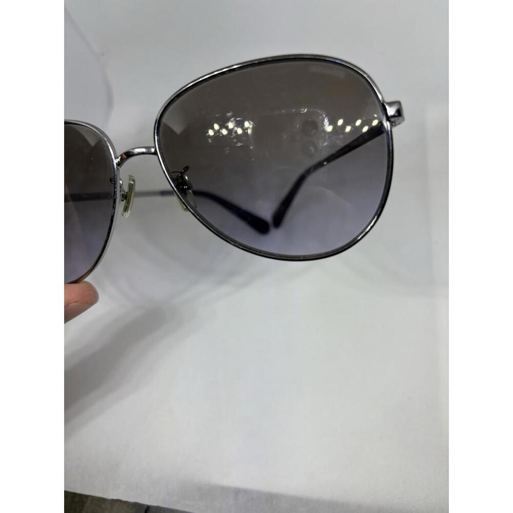 Coach L1089 Shiny Gunmetal HC7094 90044Q 60-14-140 Sunglasses - Picture 6 of 9